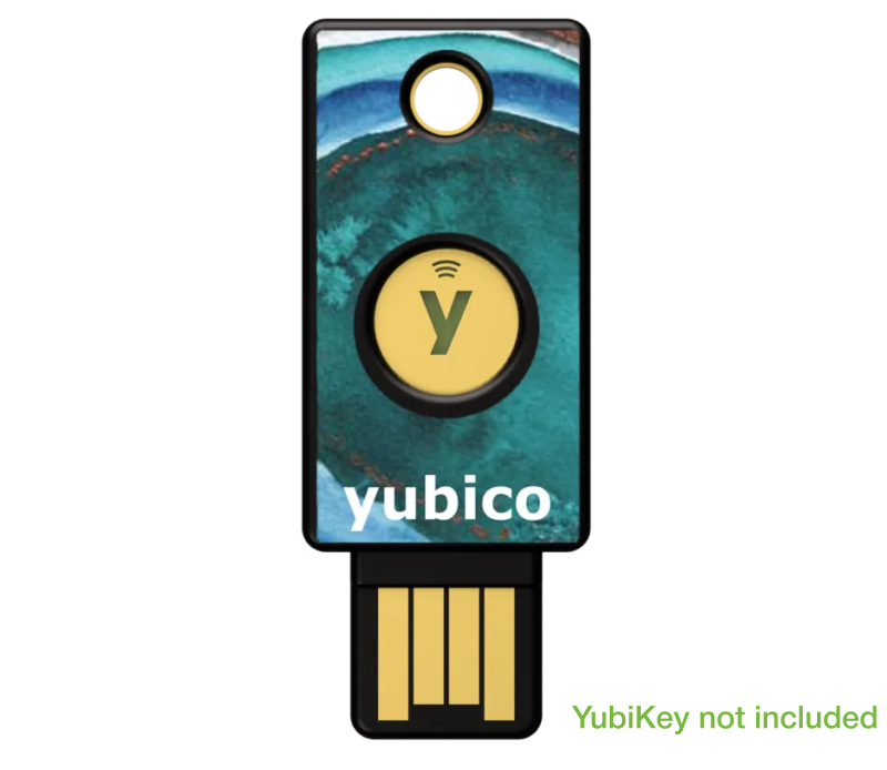 YubiStyle matrica (Geode Blue)