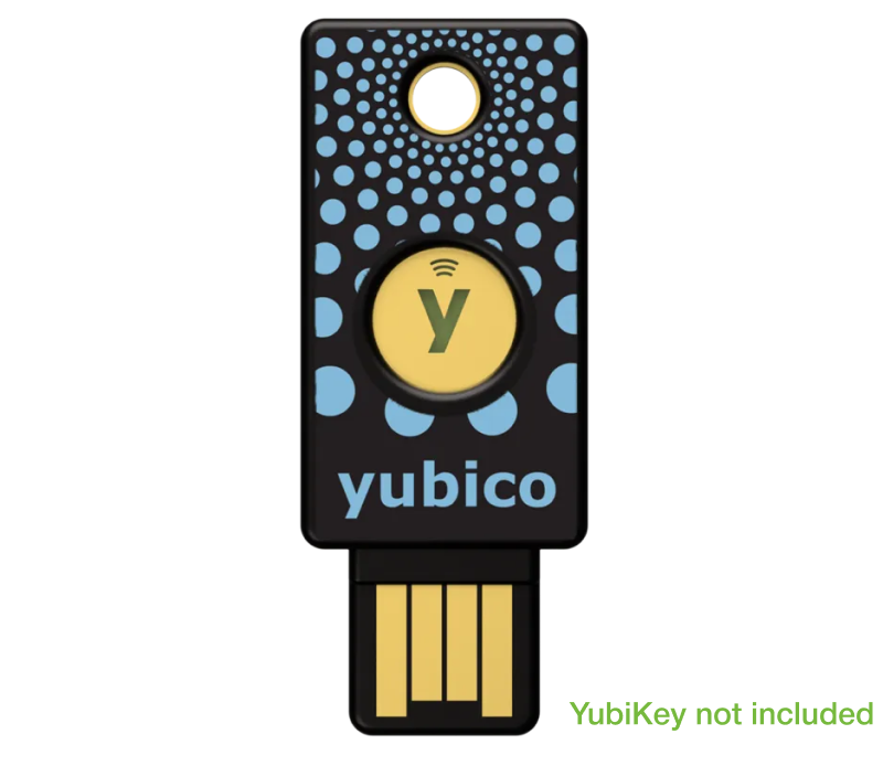 YubiStyle matrica (Polka Blue)