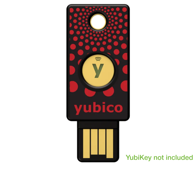 YubiStyle matrica (Polka Red)