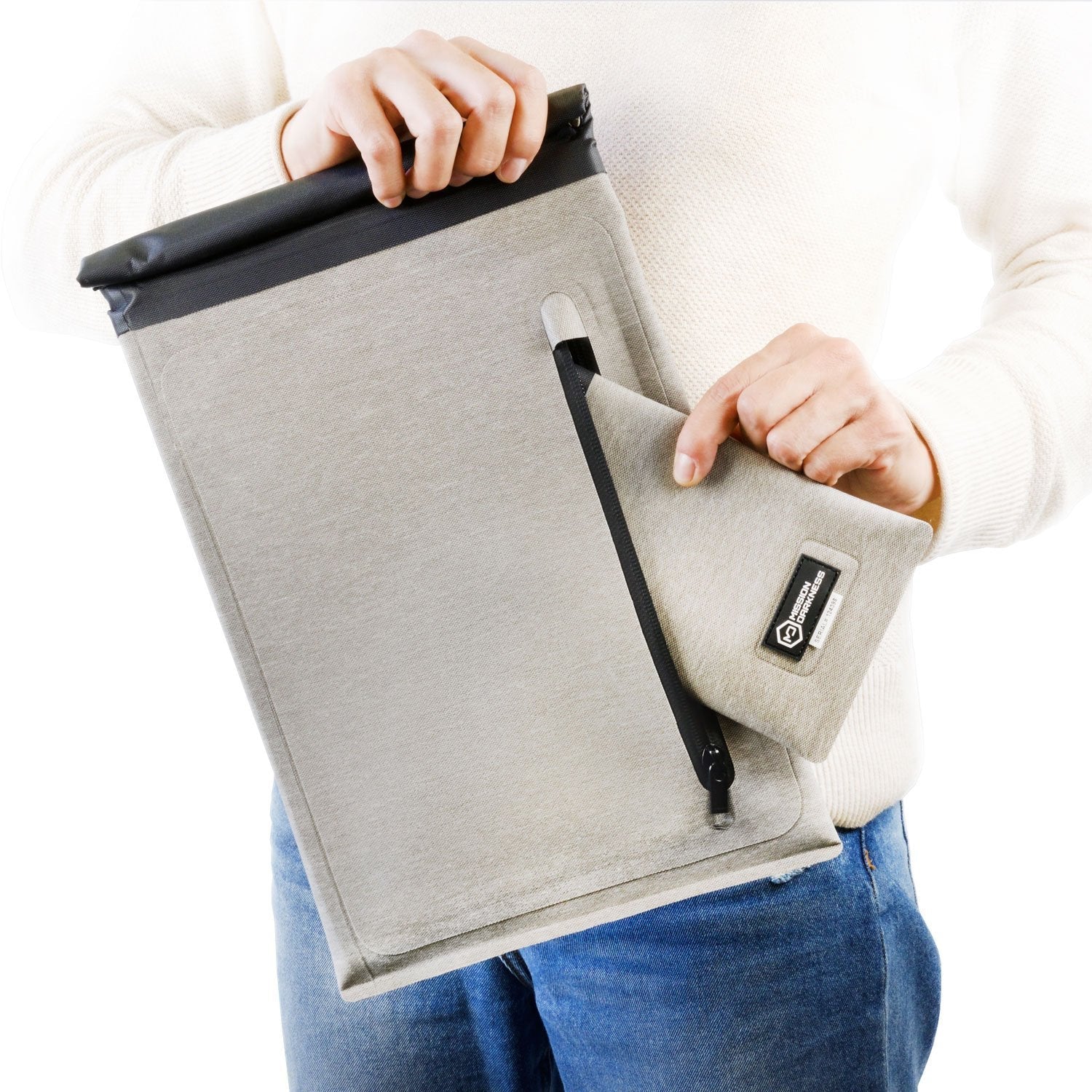 Mission Darkness Dry Shield Tablet Sleeve - Trust Panda